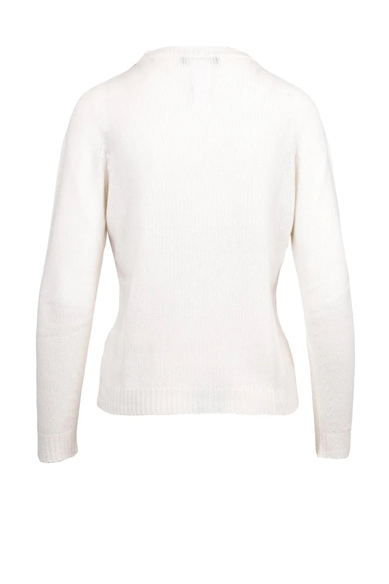 Crewneck Sweater - White