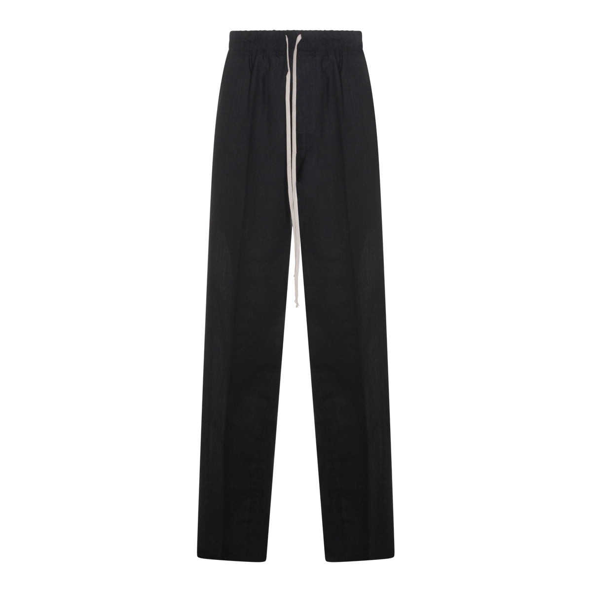 High-Waisted Cashmere Trousers
