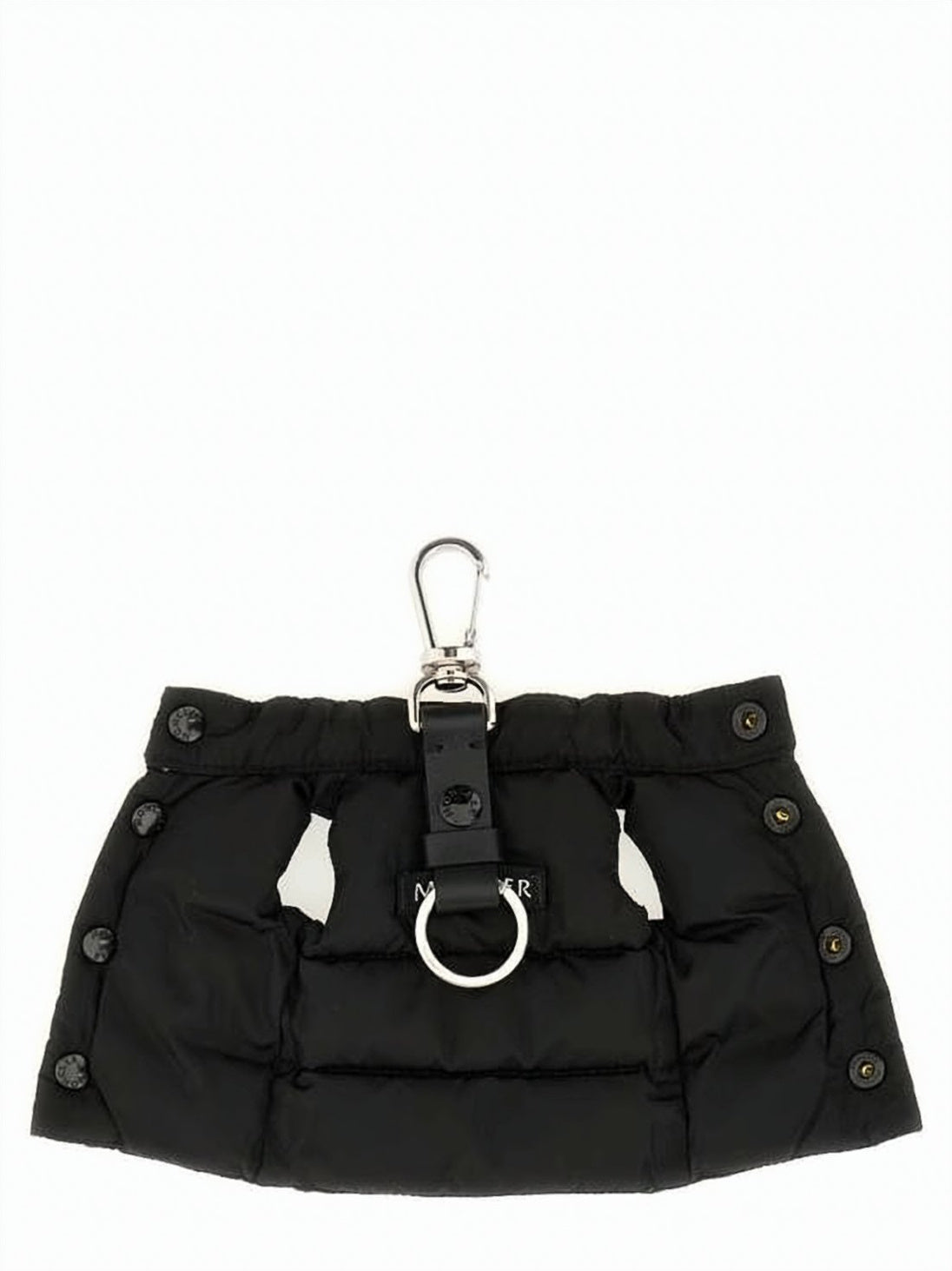 Miniature Padded Vest Keyring with Moncler Logo