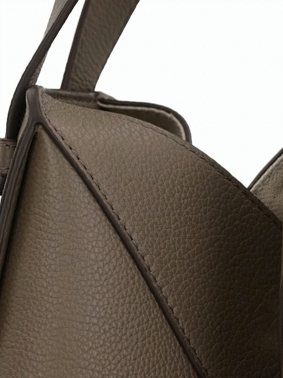 Textured Cow Leather Tote Bag