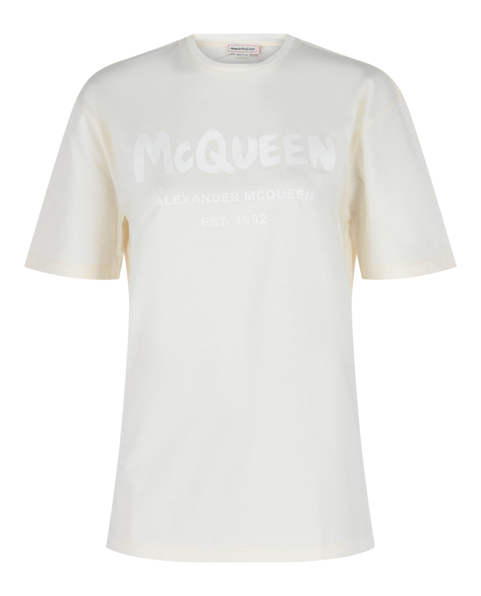 Graffiti Logo Cotton T-Shirt