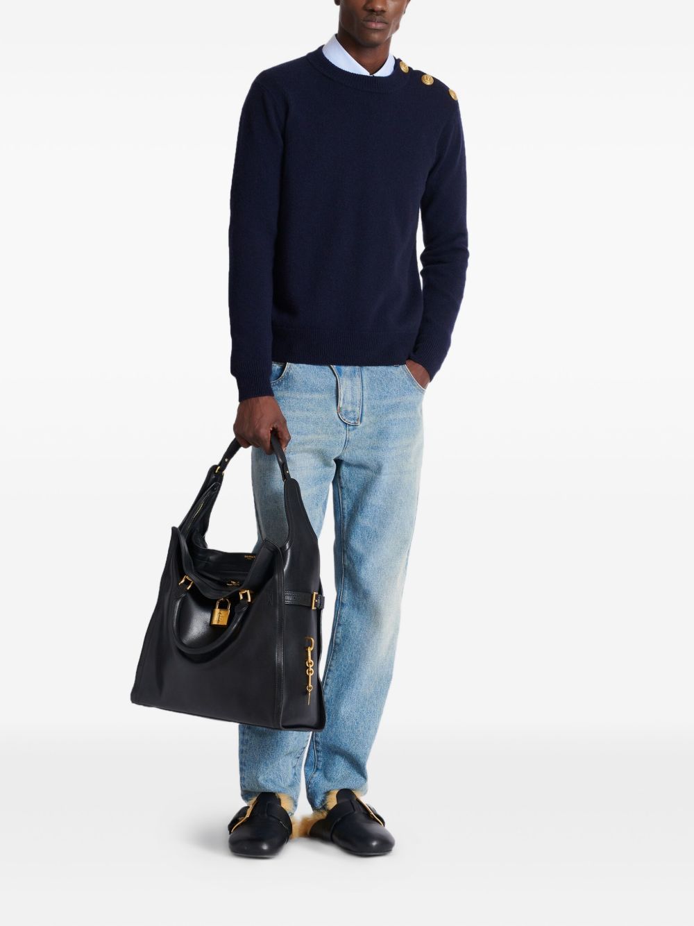 Light Blue Denim Trousers