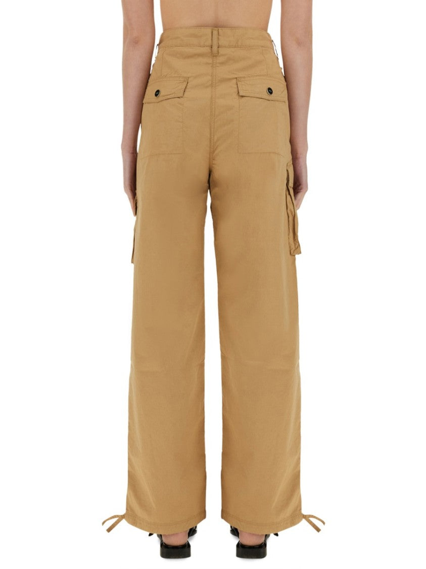 Cotton Twill Cargo Pants