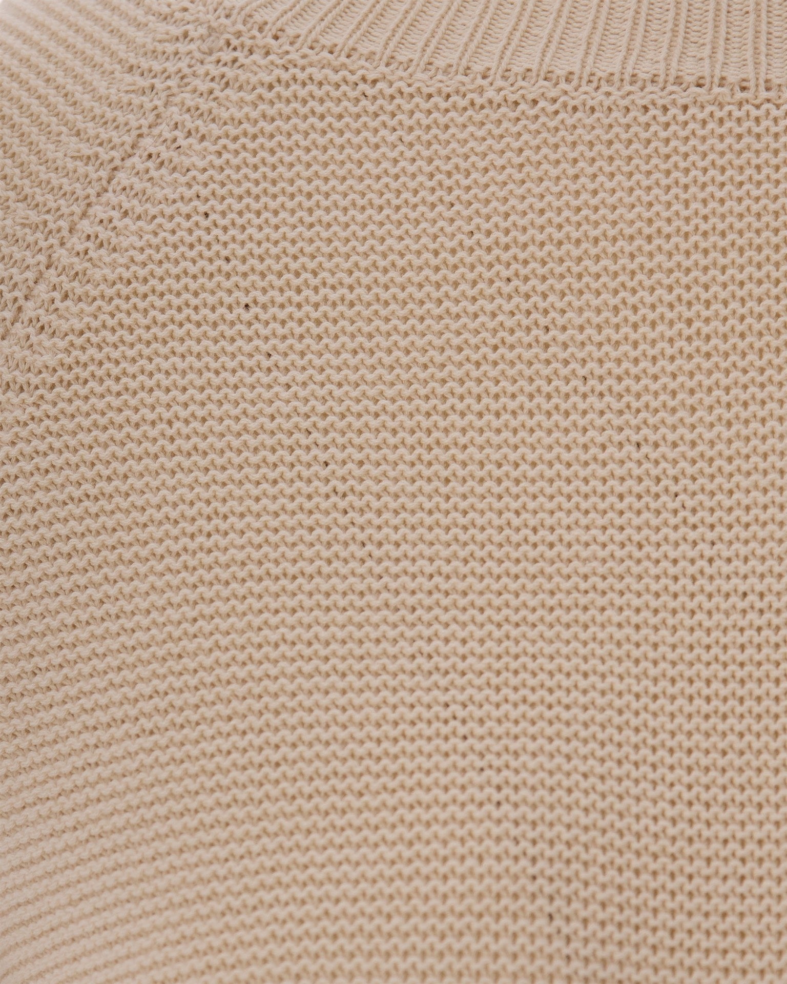 Ecru Cotton Sweater