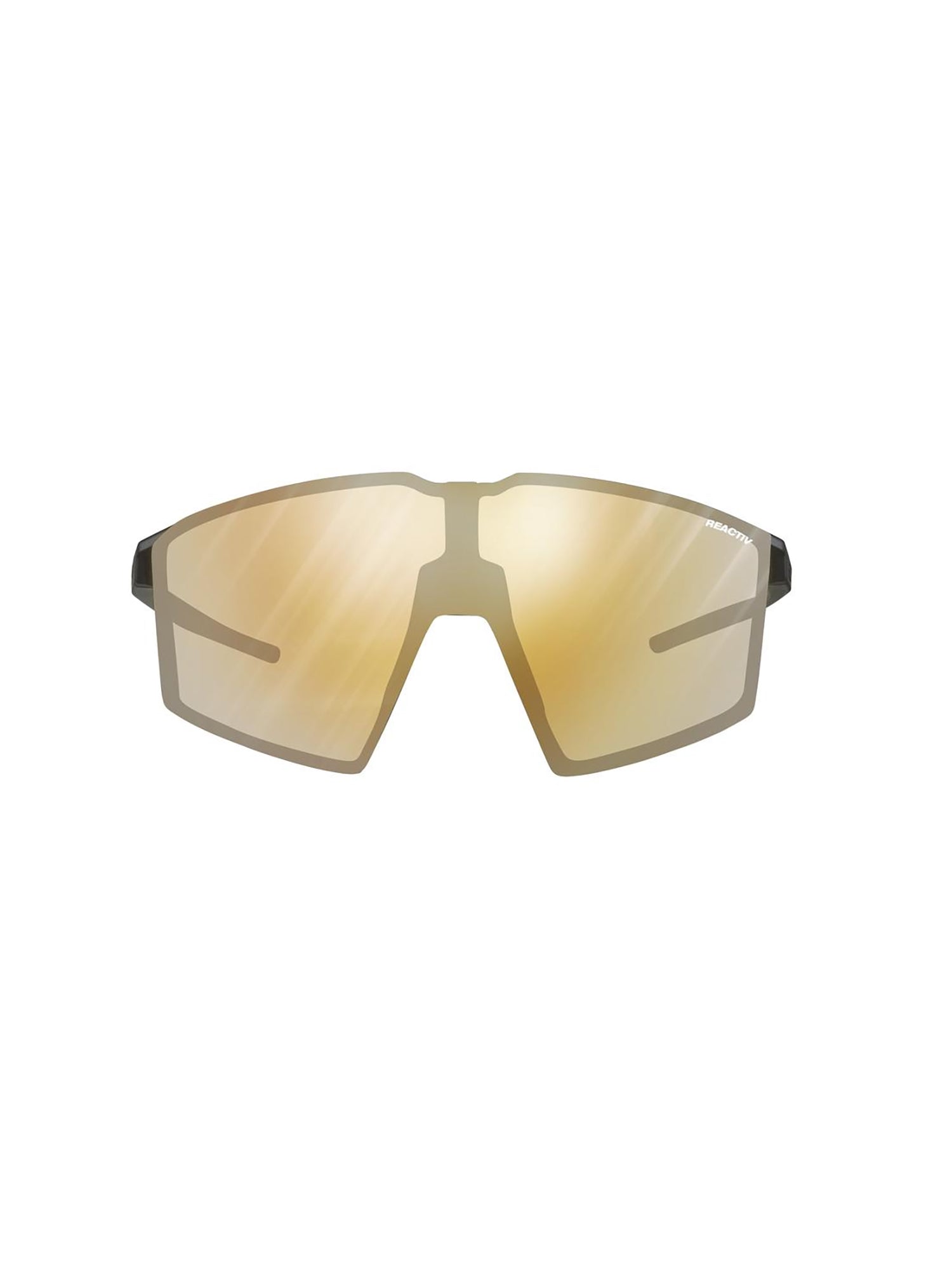 Angular Edge Sunglasses with Reflective Lenses