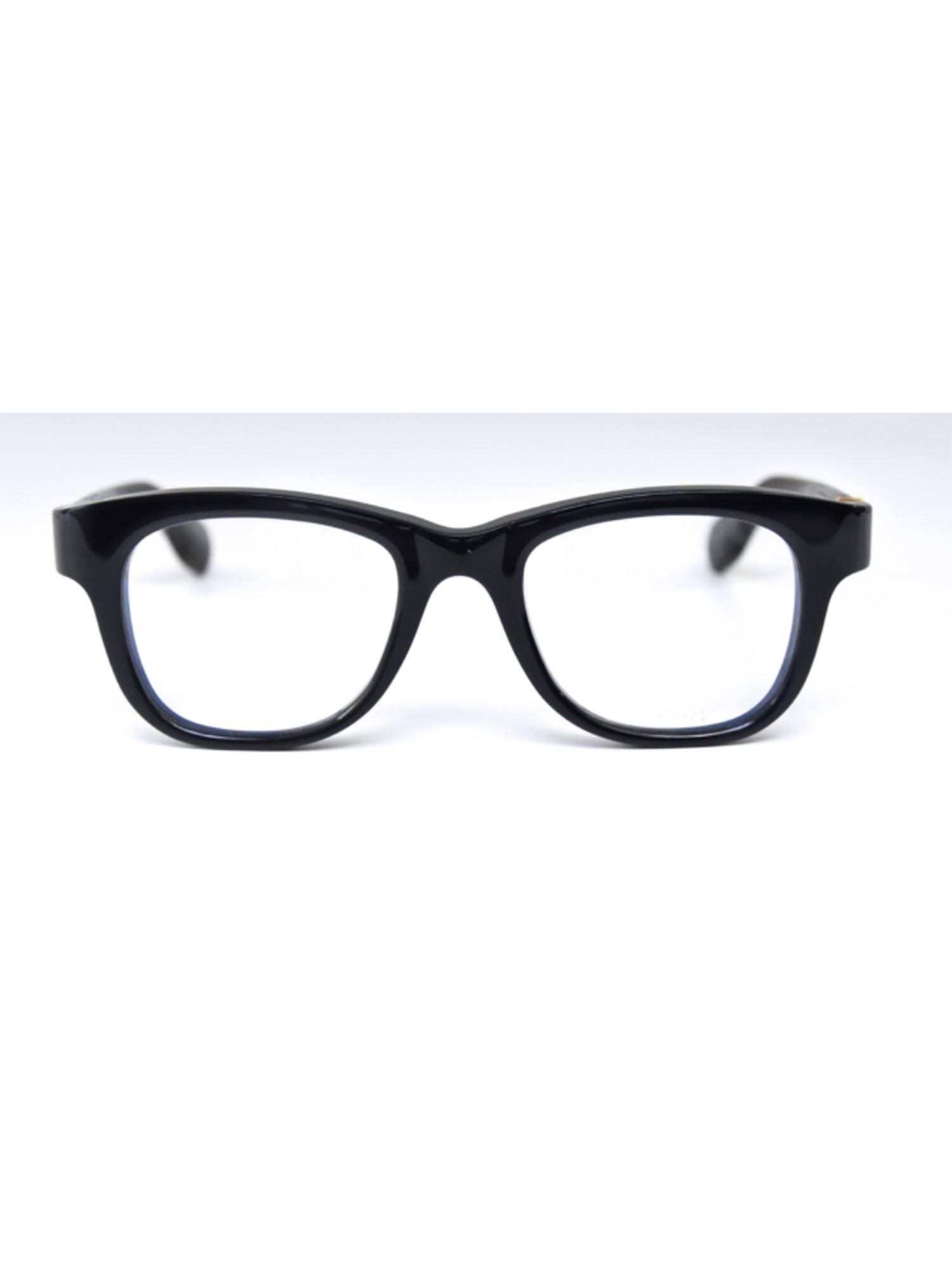Rectangular Blue Optical Frames with Elegant Temple Detailing