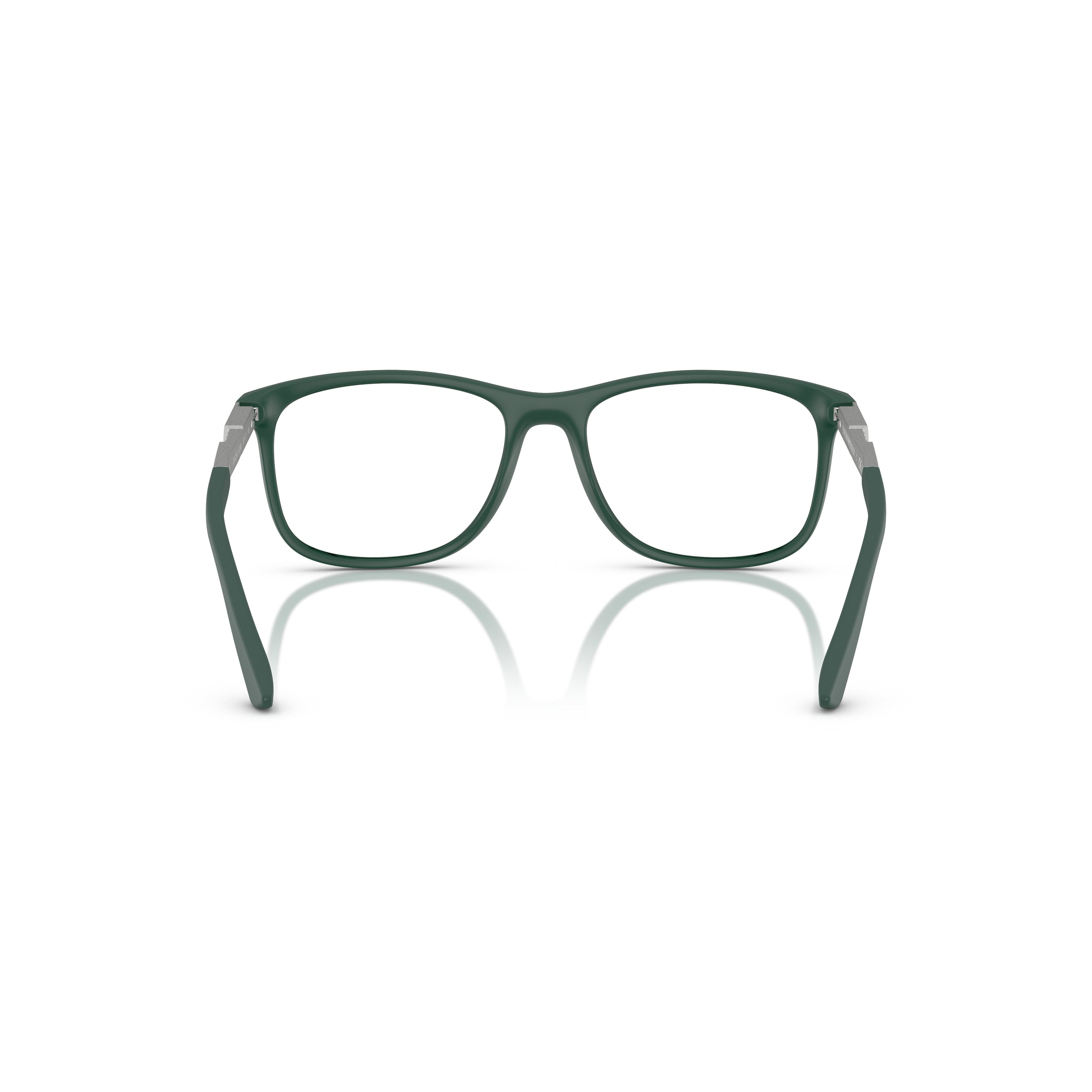 0ea3247 Oversized Square Frame Eyeglasses in Deep Green Matte Finish