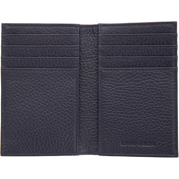 Textured Leather Credit Card Holder