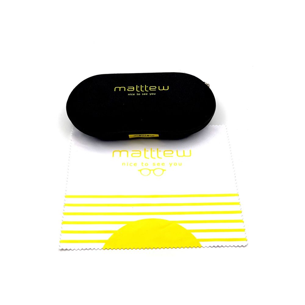 Ippon Geometric Sunglasses With Bold Yellow Accents