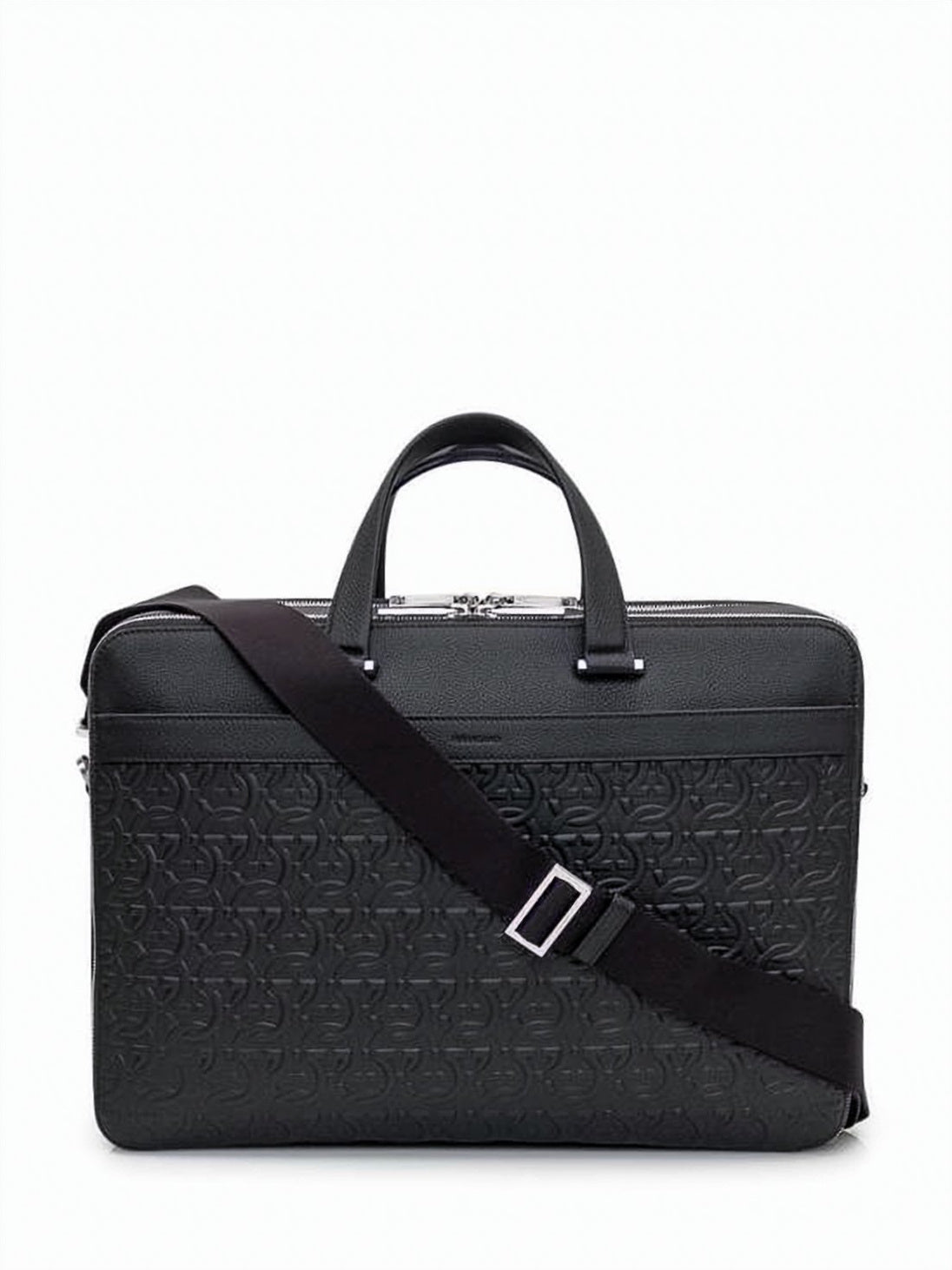 Textured Calf Leather Tote Bag