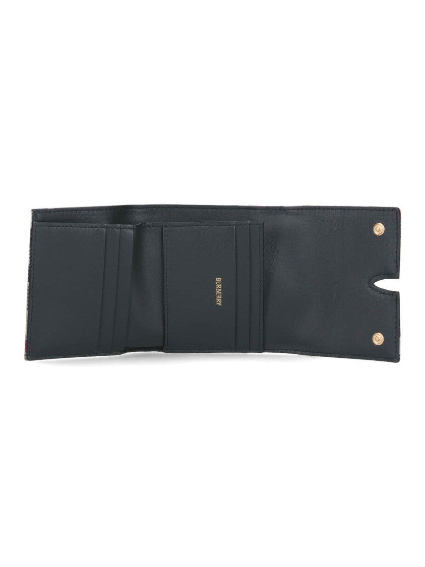 "Vintage Check" Bifold Wallet - Multicolor