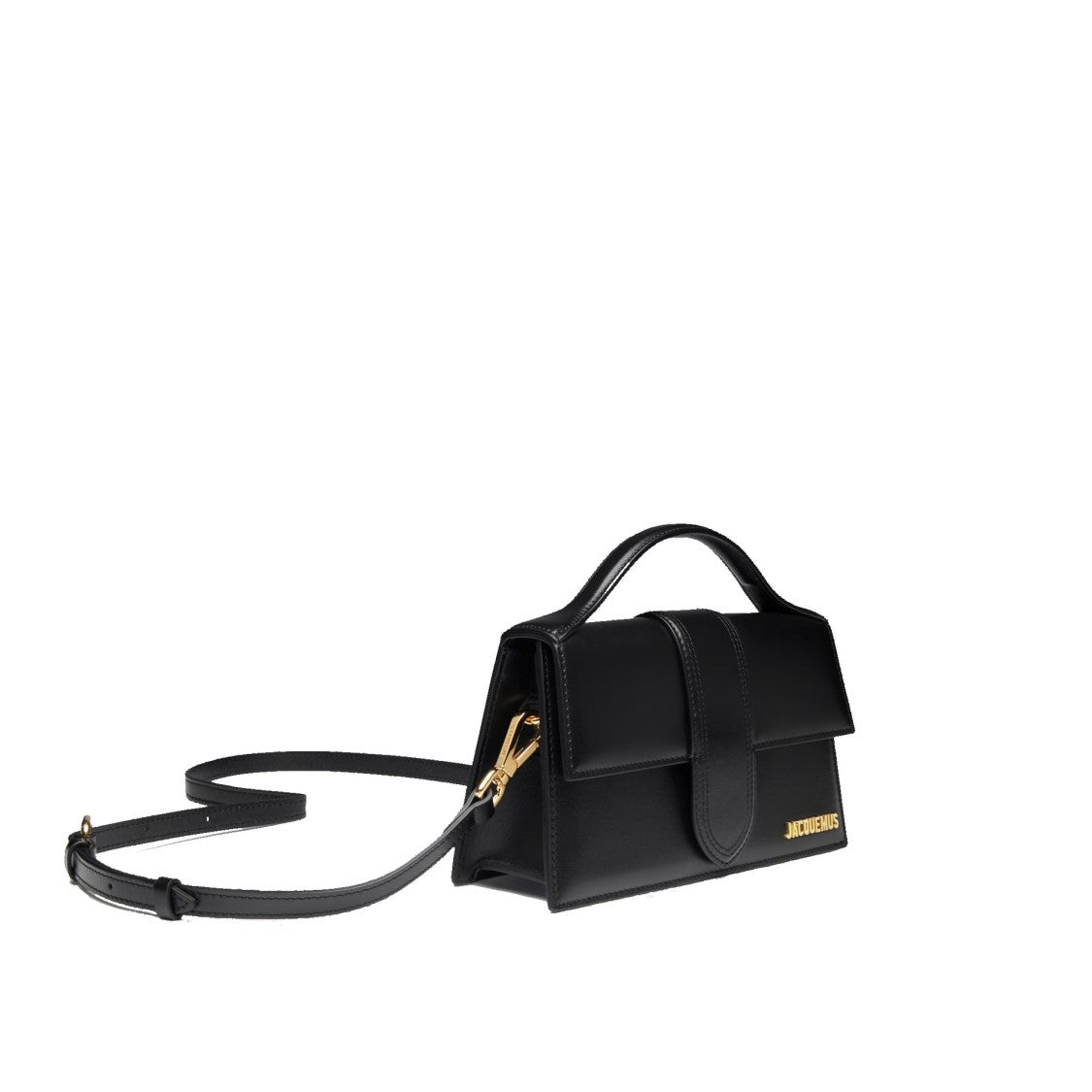 Le Grand Bambino Leather Bag - Gold Logo