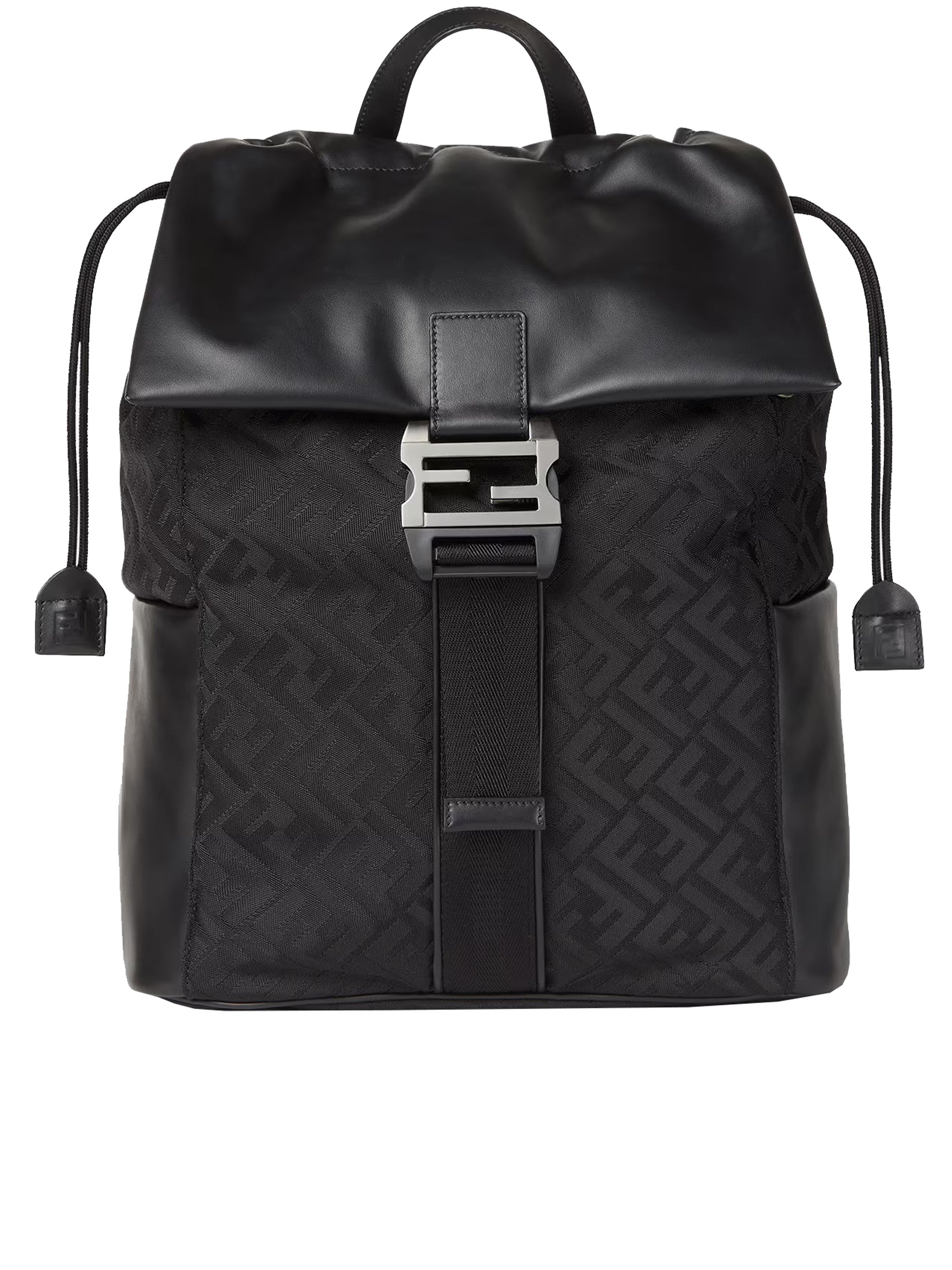Baguette Grace Nylon FF Monogram Backpack
