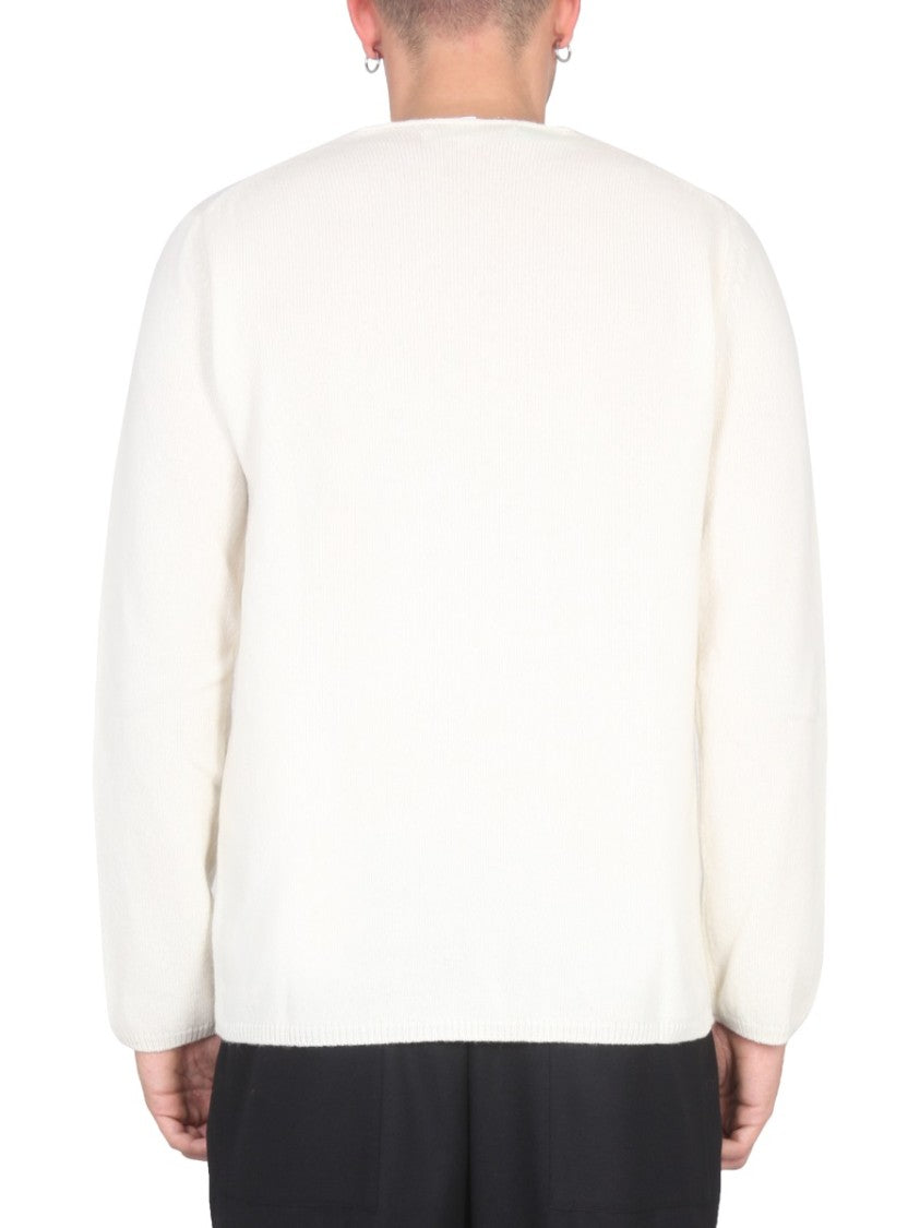 Pixelated Graphic Wool Jersey