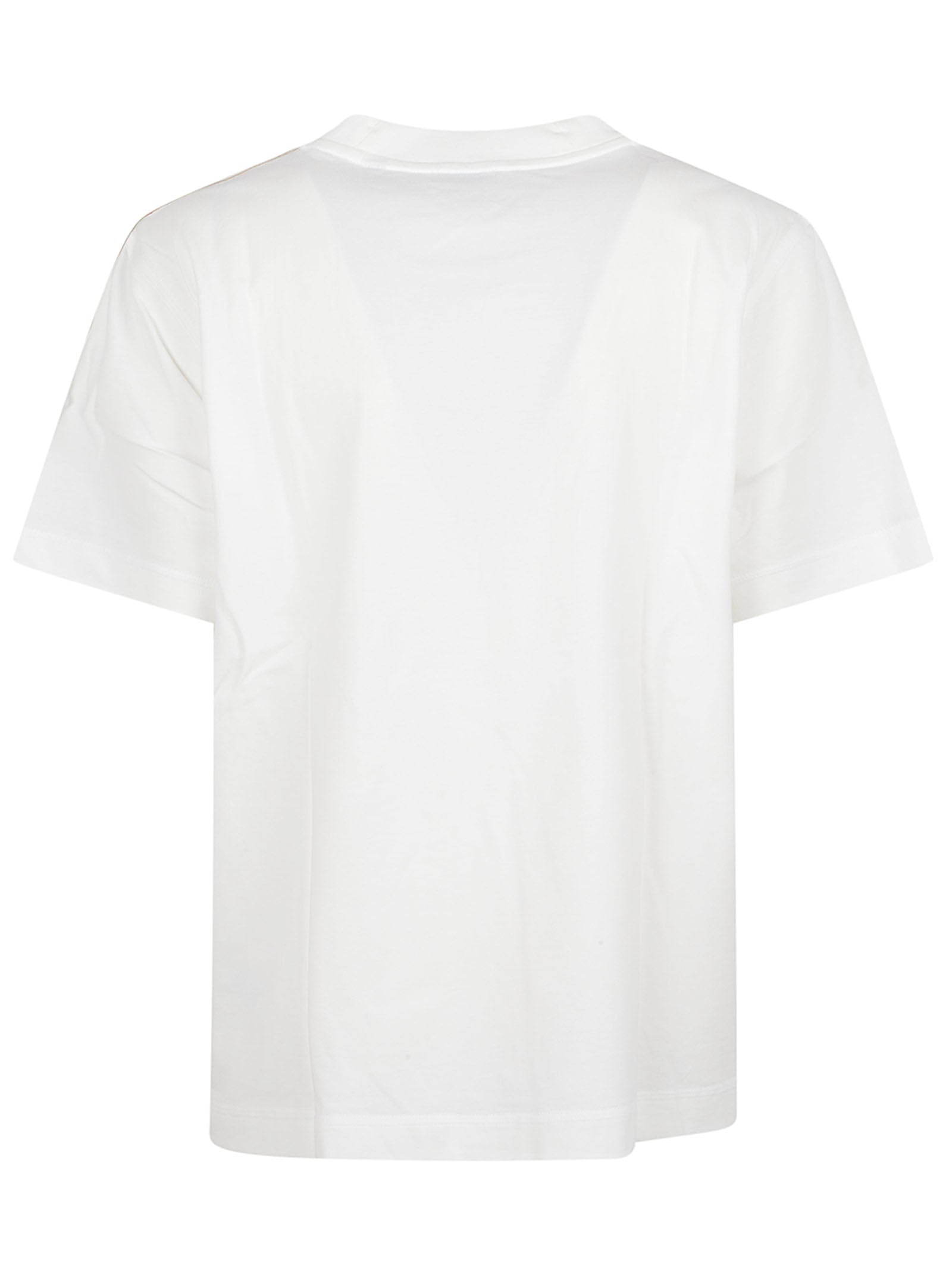 Short-Sleeve T-Shirt with Tonal Embroidery