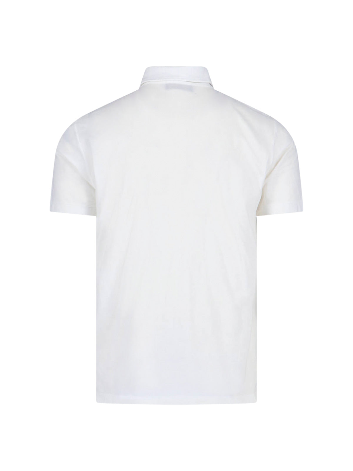 Short-Sleeve Cotton Polo With Classic Collar