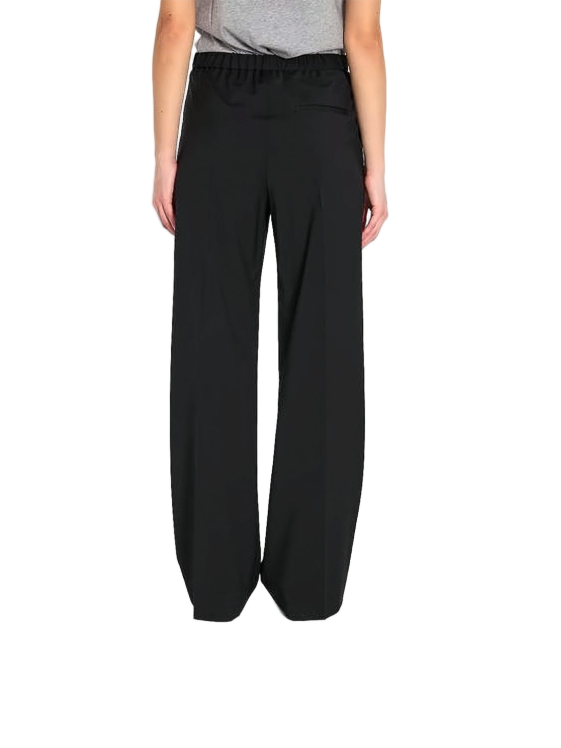 Wide-Leg Suit Pants With High Waist