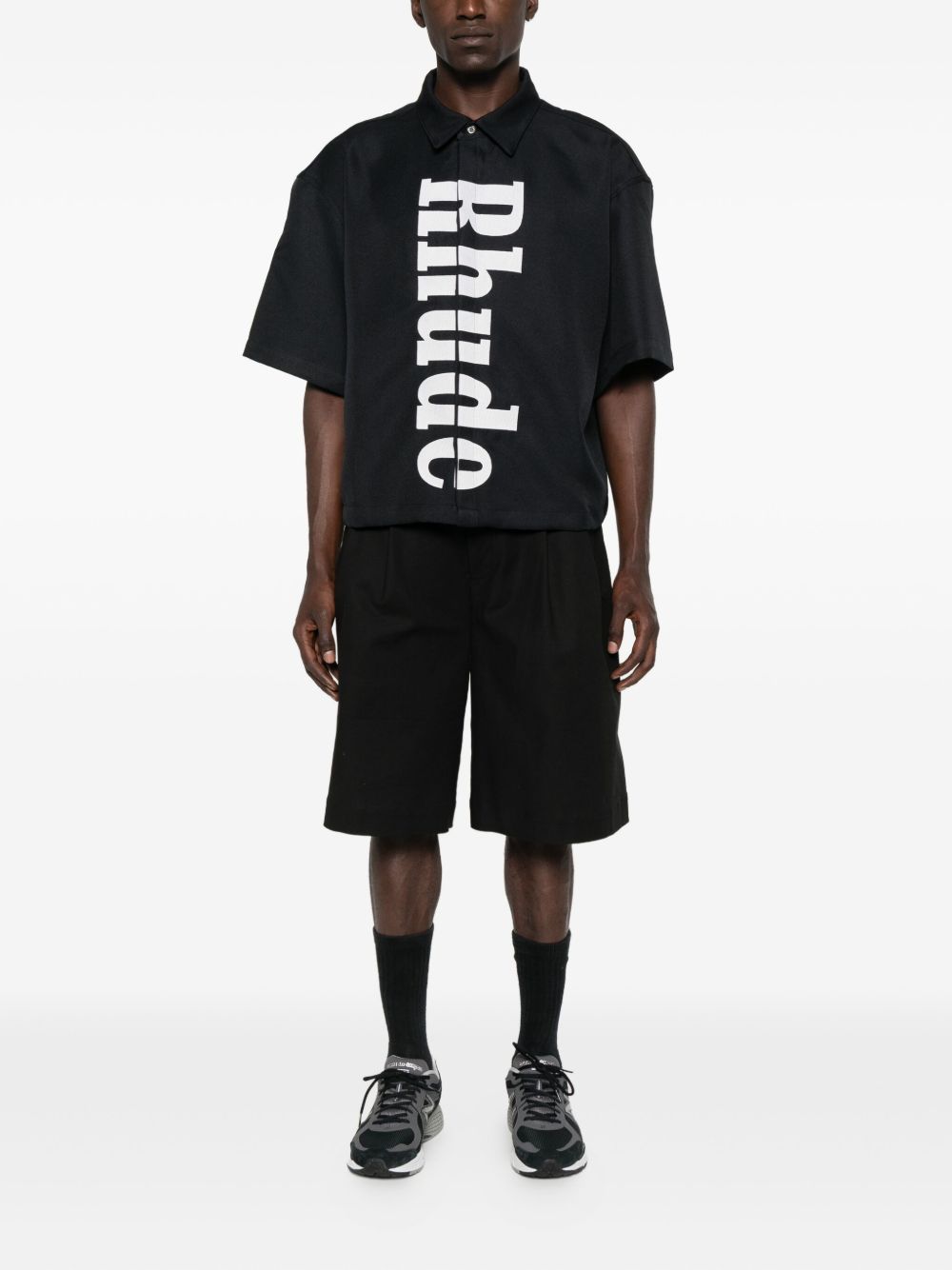 Cropped Black Shirt
