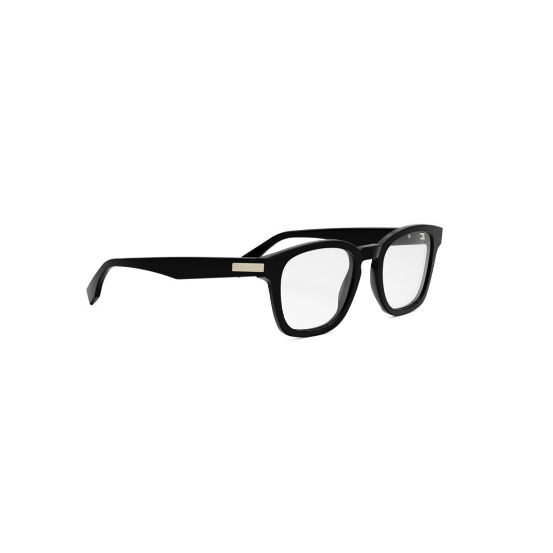 Fe50097i Bold Rectangular Acetate Frame Eyeglasses