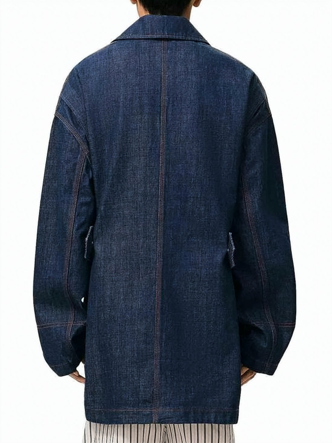 Boxy Indigo Denim Jacket