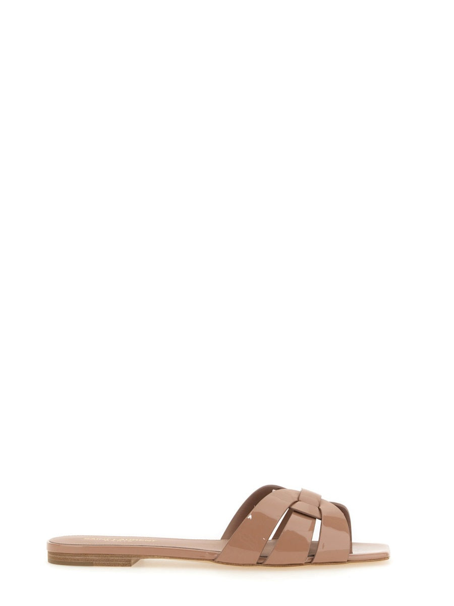 Nu Pieds Tribute 05 Flat Sandals With Braided Straps