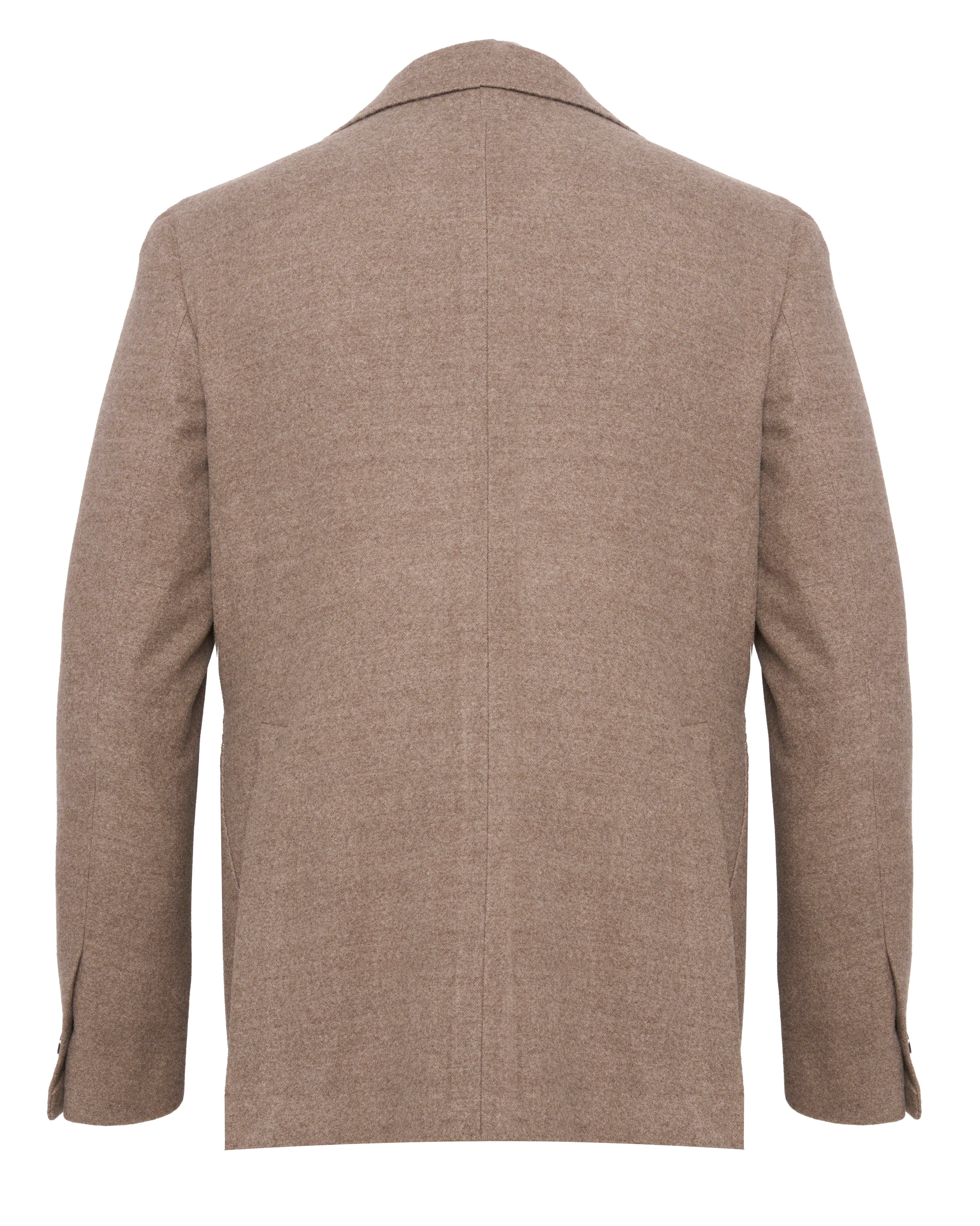 Tailored Single-Breasted Jacket In Double Virgin Wool