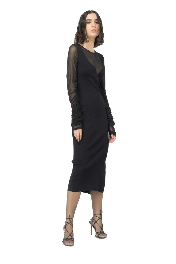 Black Midi Dress
