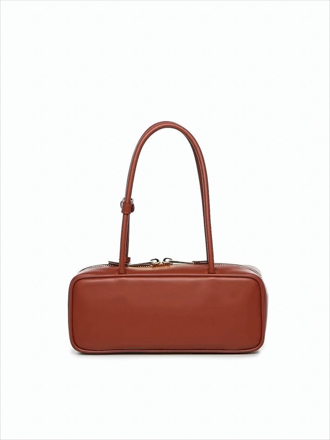 Structured Calf Leather Tote Bag
