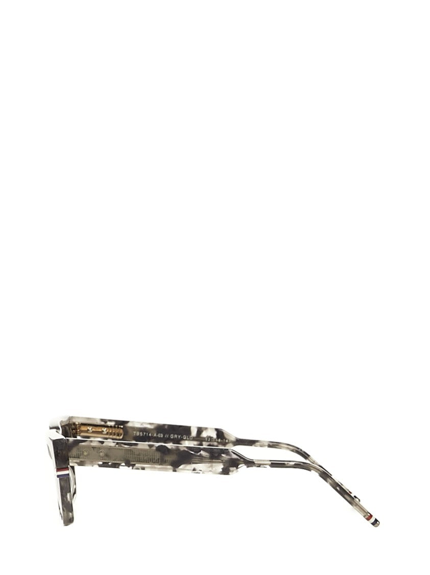 Bold Patterned Grey Sunglasses