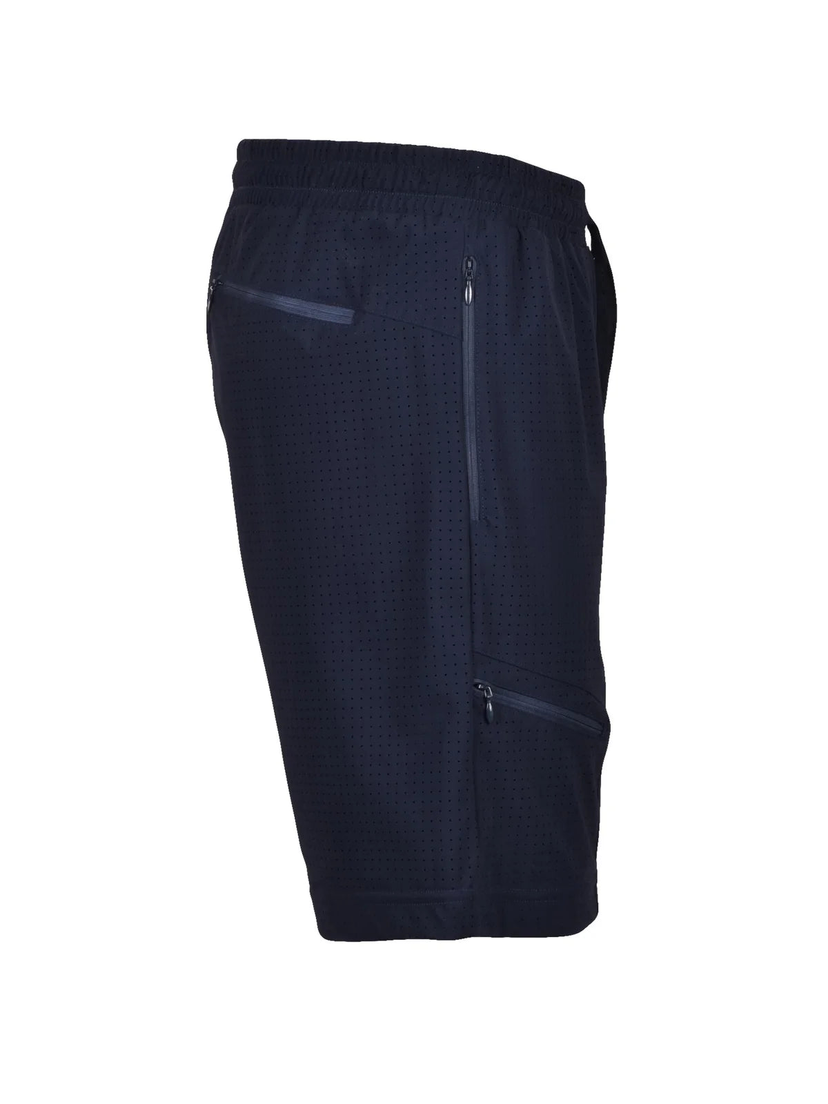 Blue Polyamide Elastane Technical Shorts