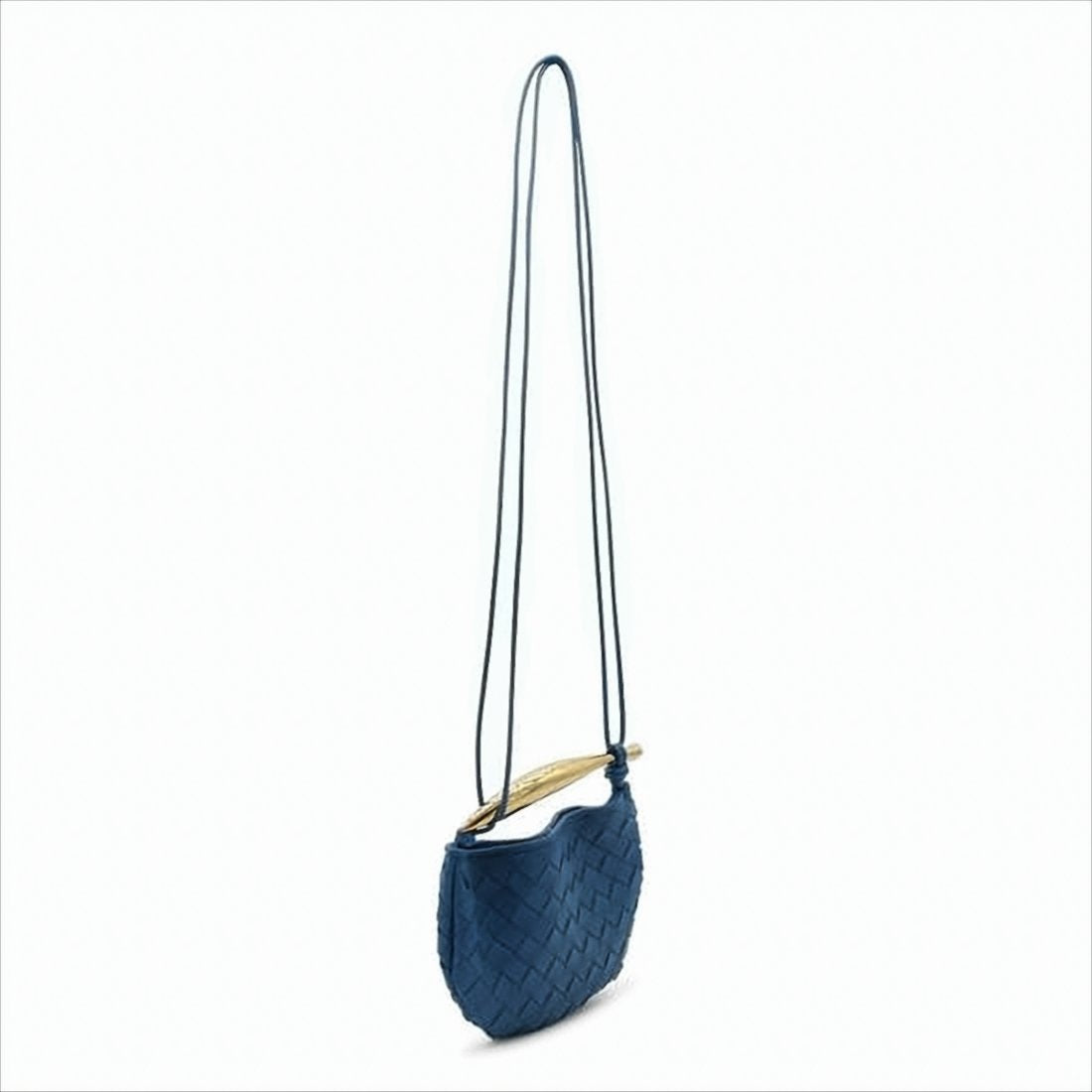 Woven Lambskin Crossbody Bag