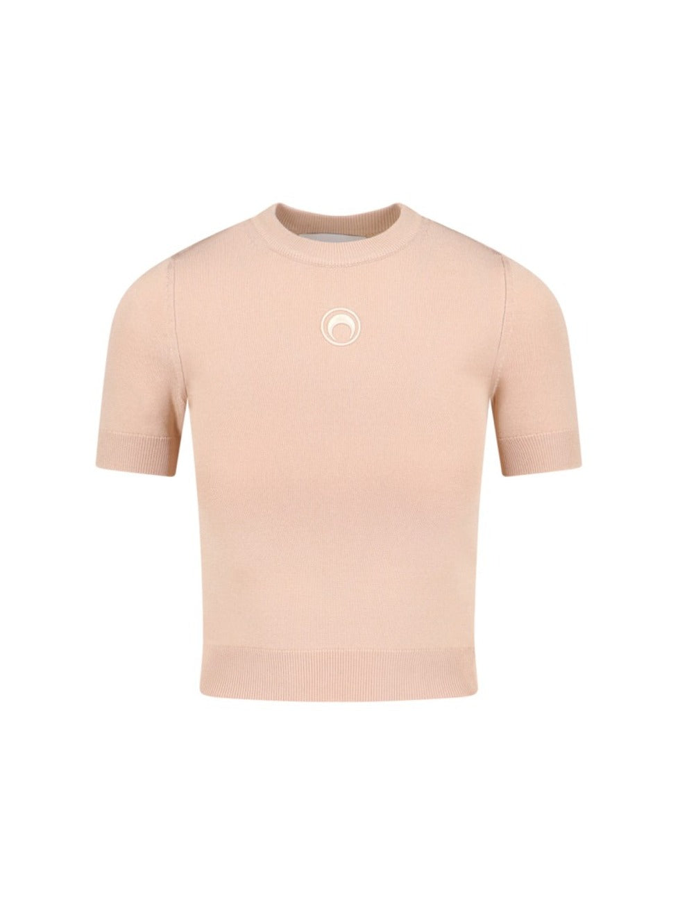 Cropped Short-Sleeve Sweater