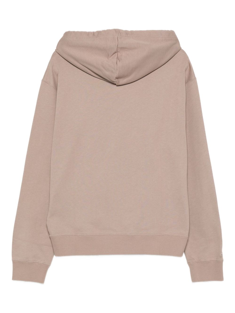 Light Brown Drawstring Hoodie