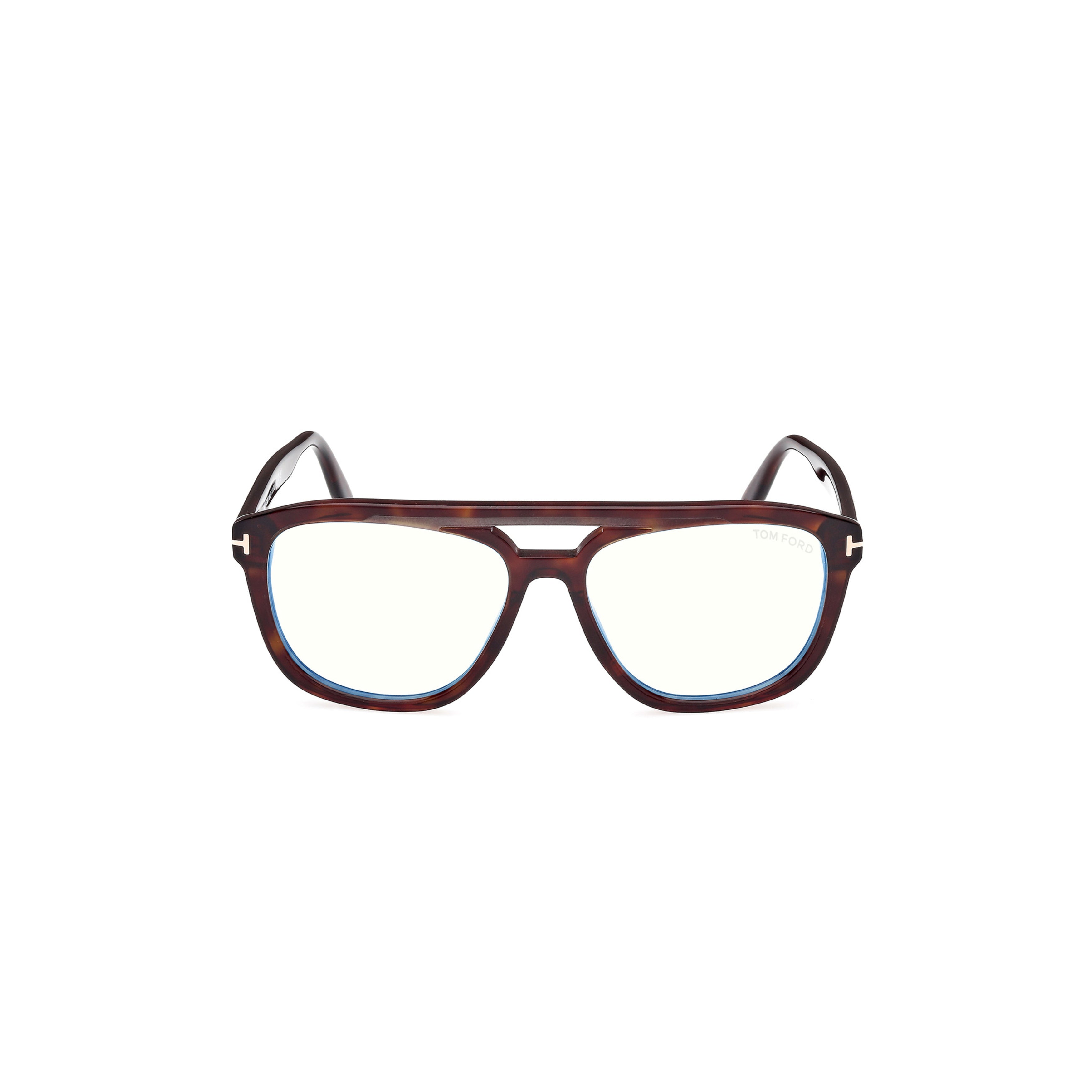 Ft6024-B Oversized Square Tortoiseshell Sunglasses
