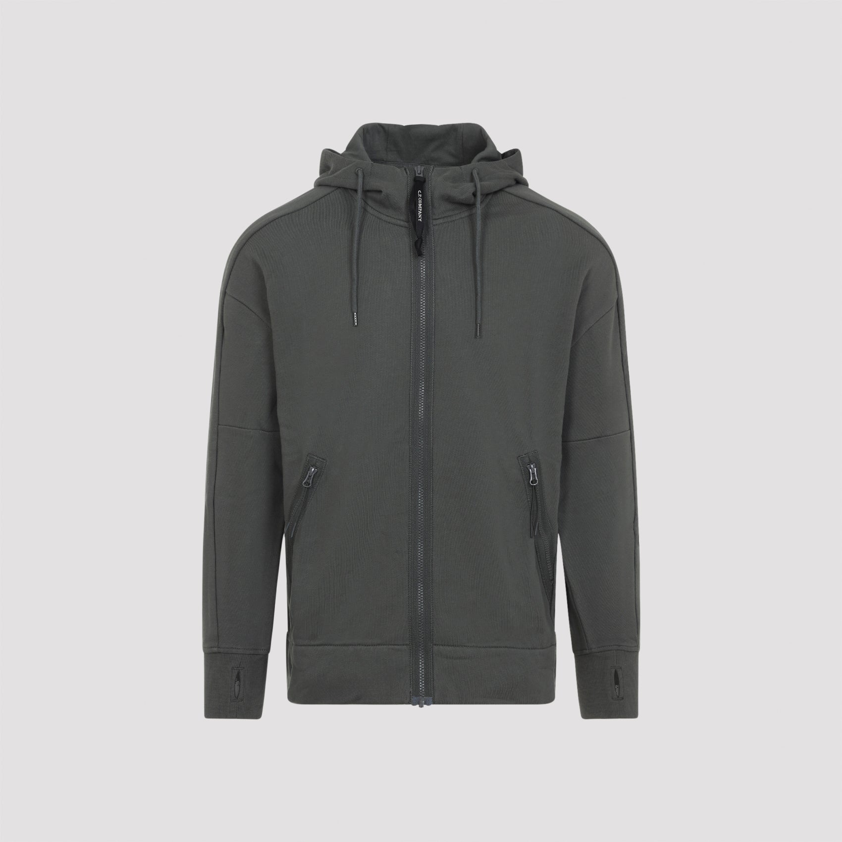Functional Grey Cotton Sweatshirt