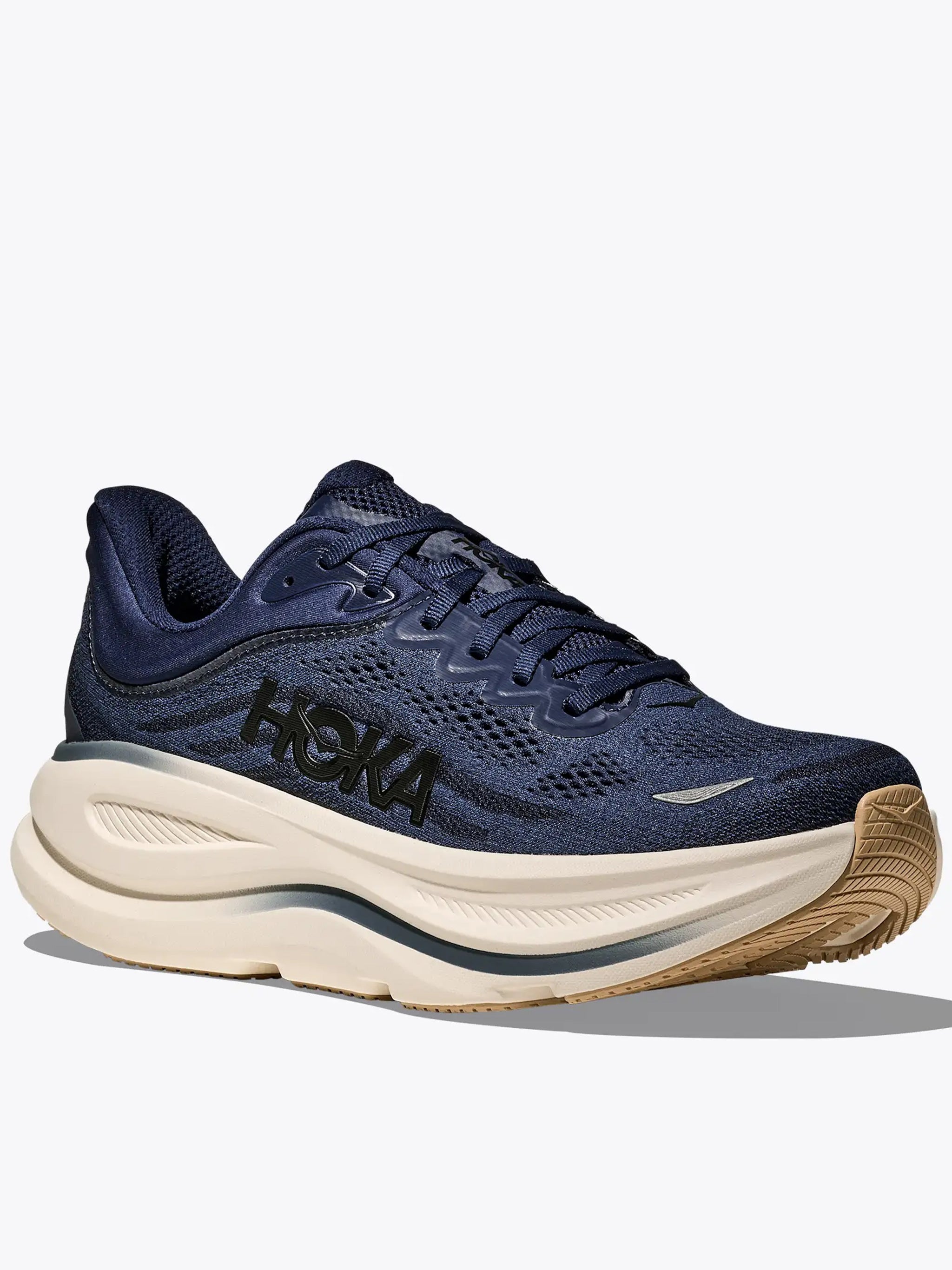 Navy Bondi 9 Cushioned Mesh Sneakers