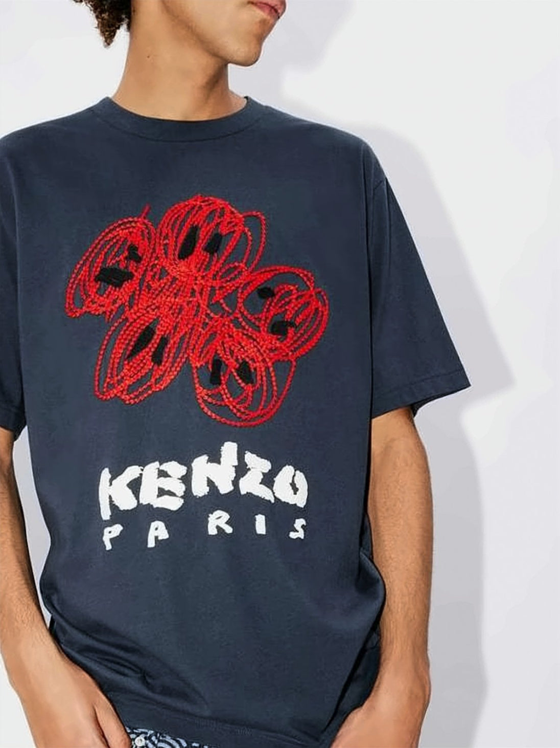 Graphic Short-Sleeve T-Shirt with Bold Design
