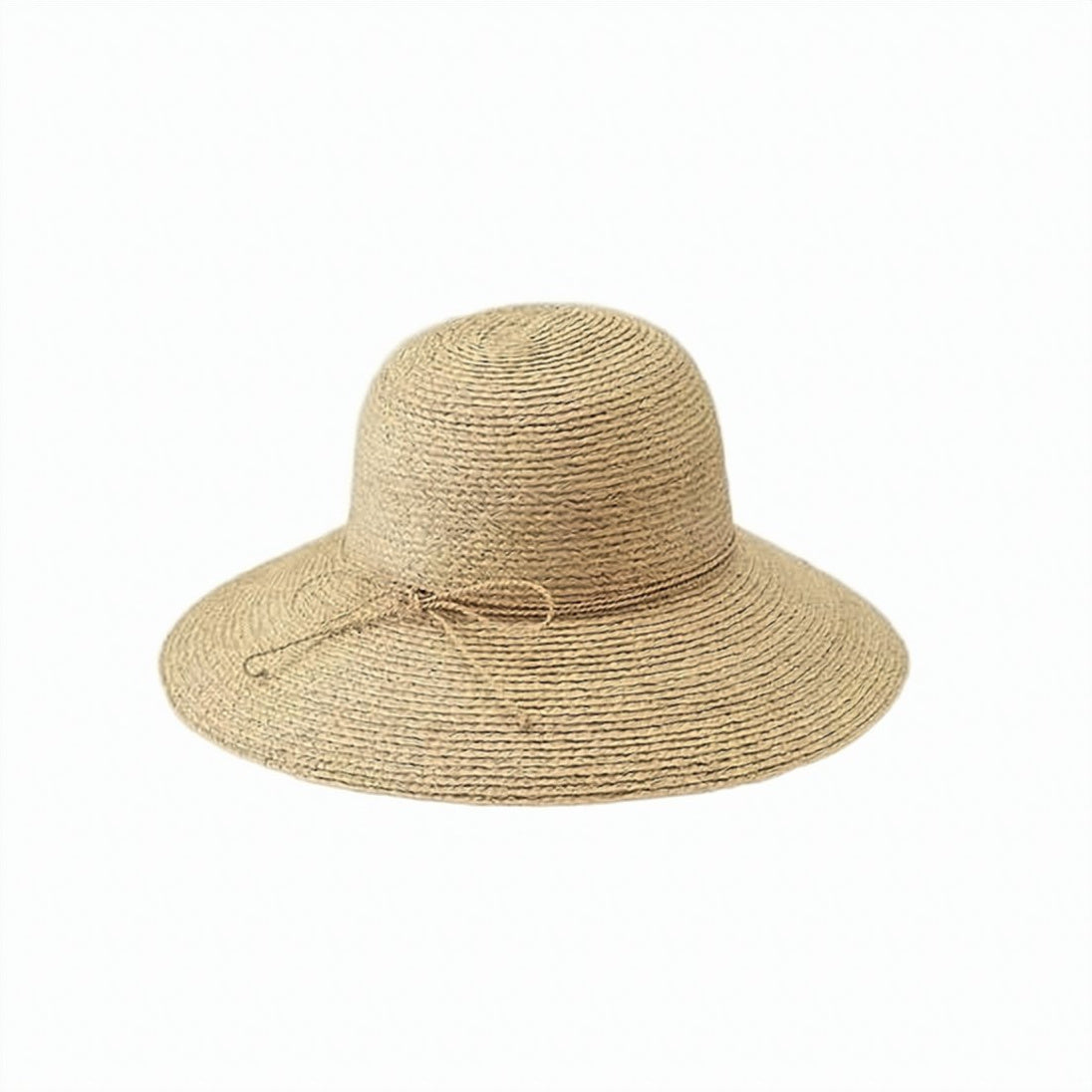 Woven Raffia Bucket Hat