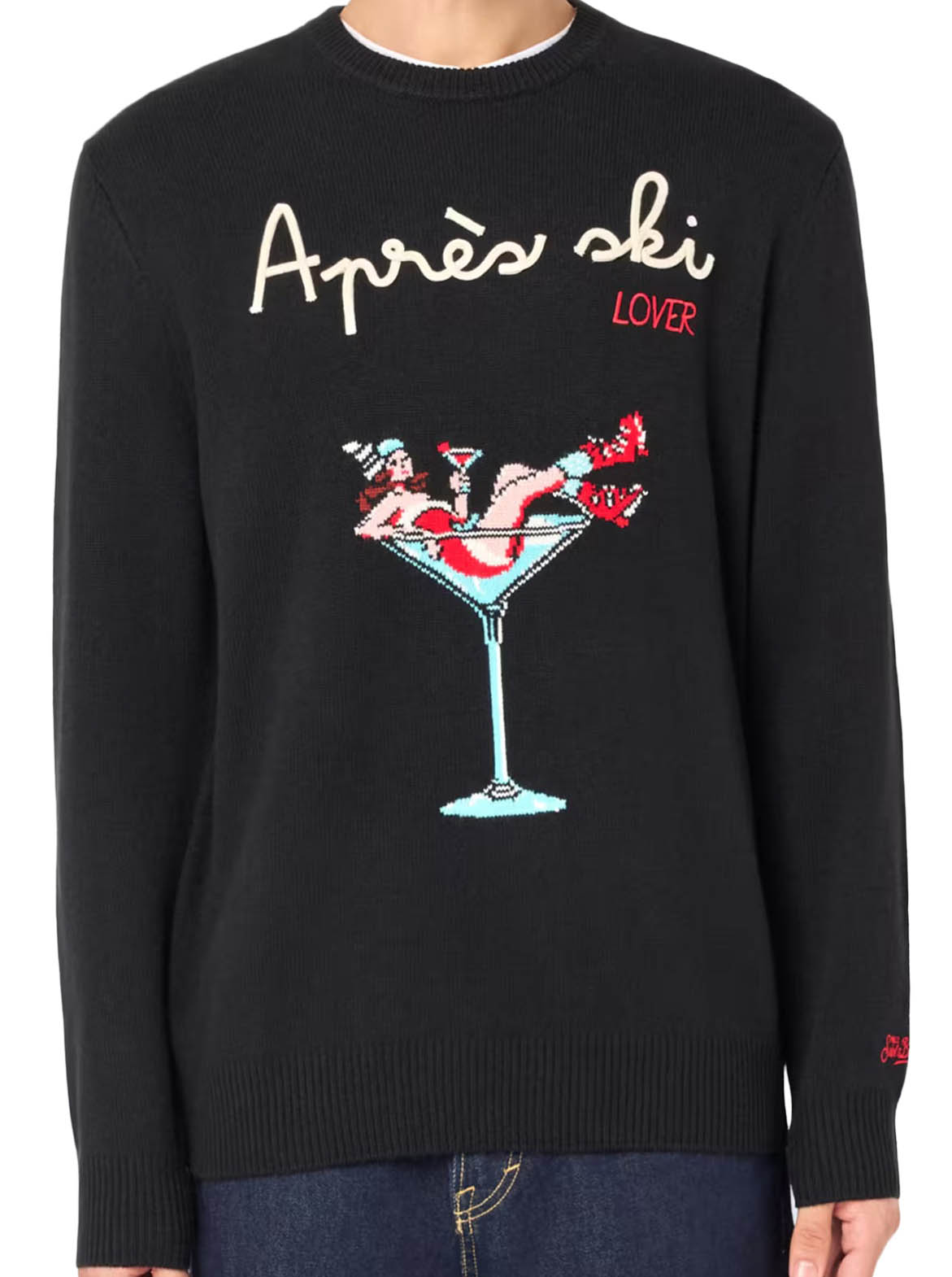 Black Graphic Sweatshirt