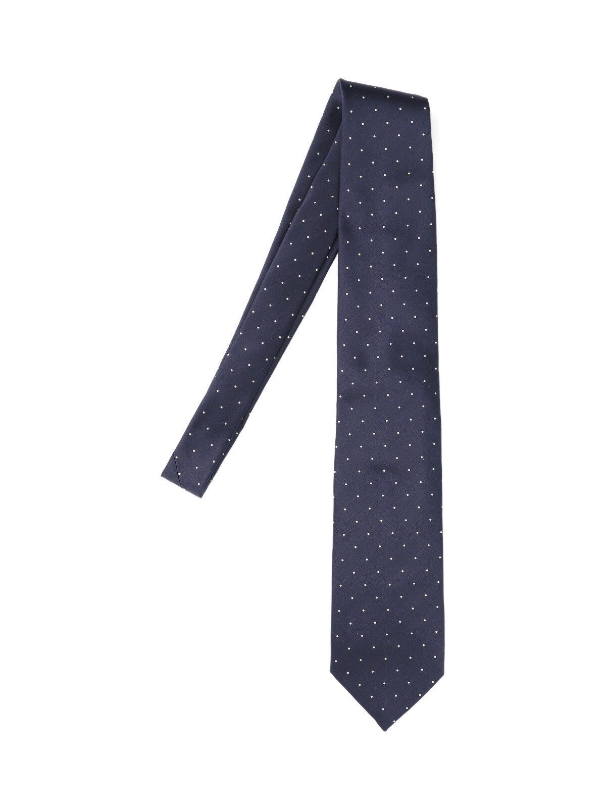 Polka Dot Mulberry Silk Neck Tie