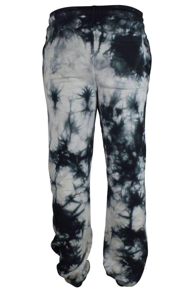 Tie-Dye Sport Pants With Logo Detail