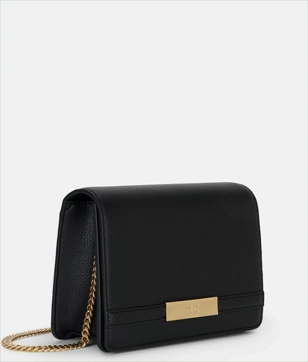 Shoulder Strap With Gold Groumette Chain