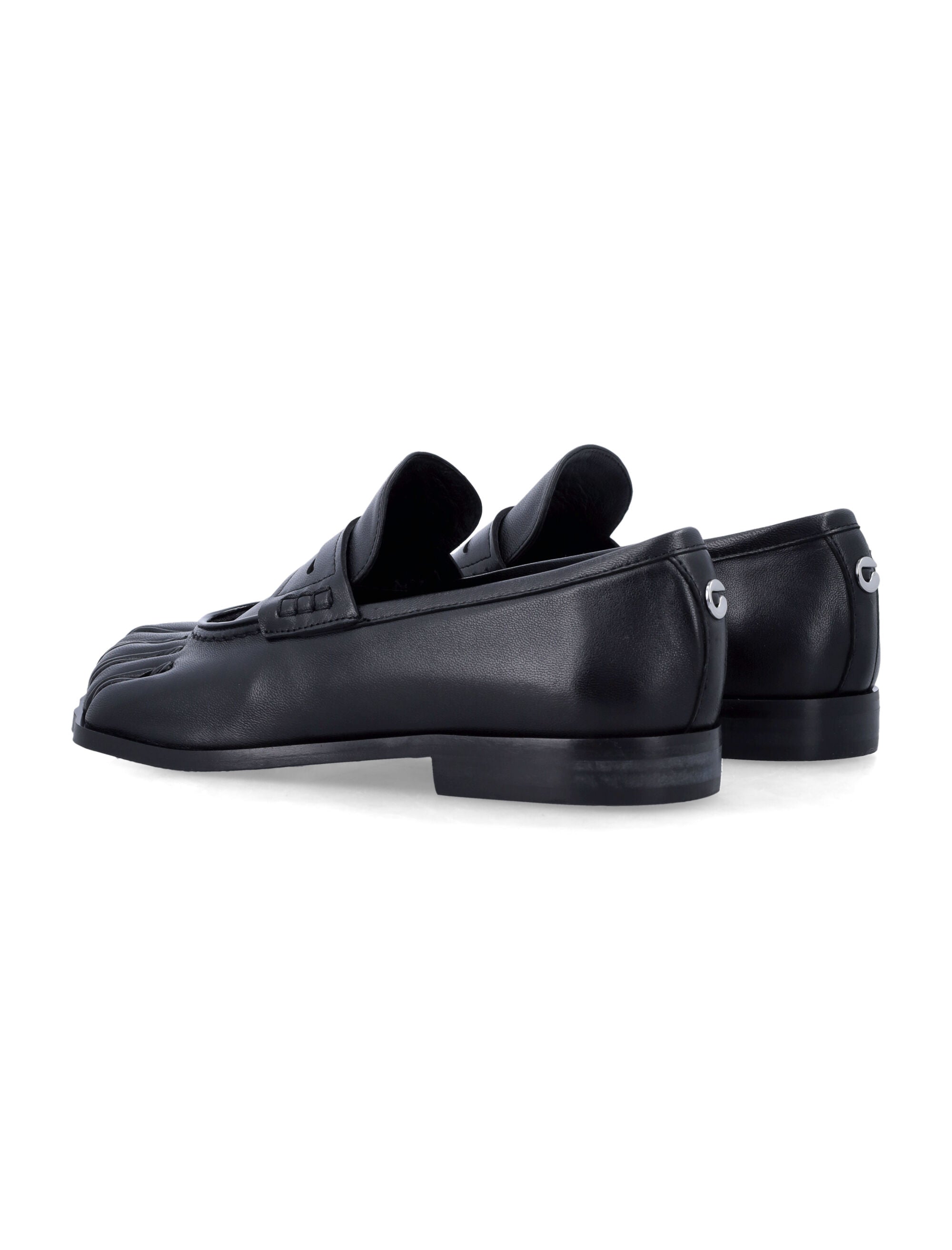 Black 5T Leather Mocassin