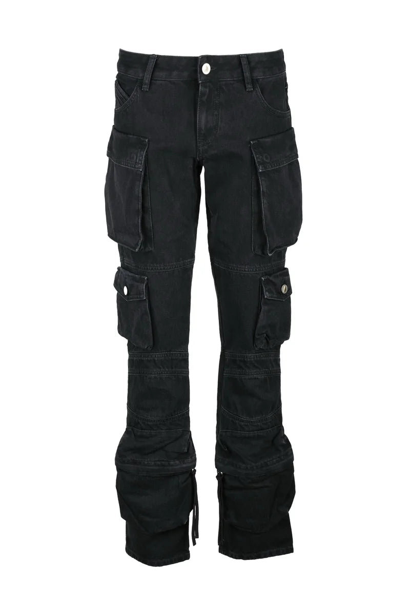 Cargo Jeans - Black