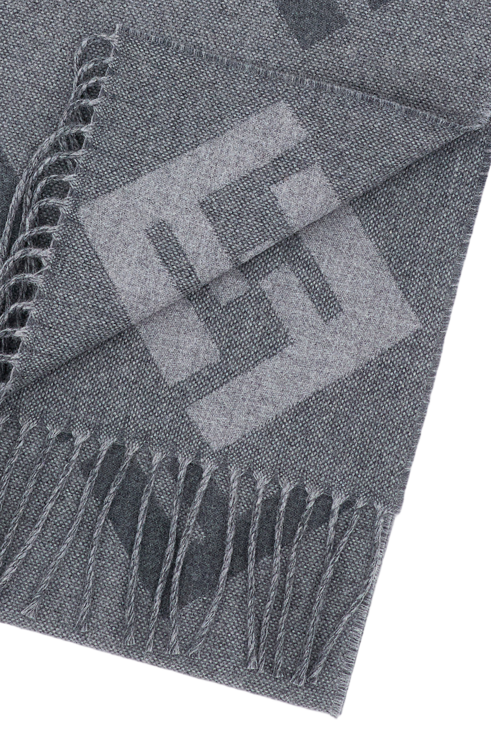 Reversible Fringed Scarf