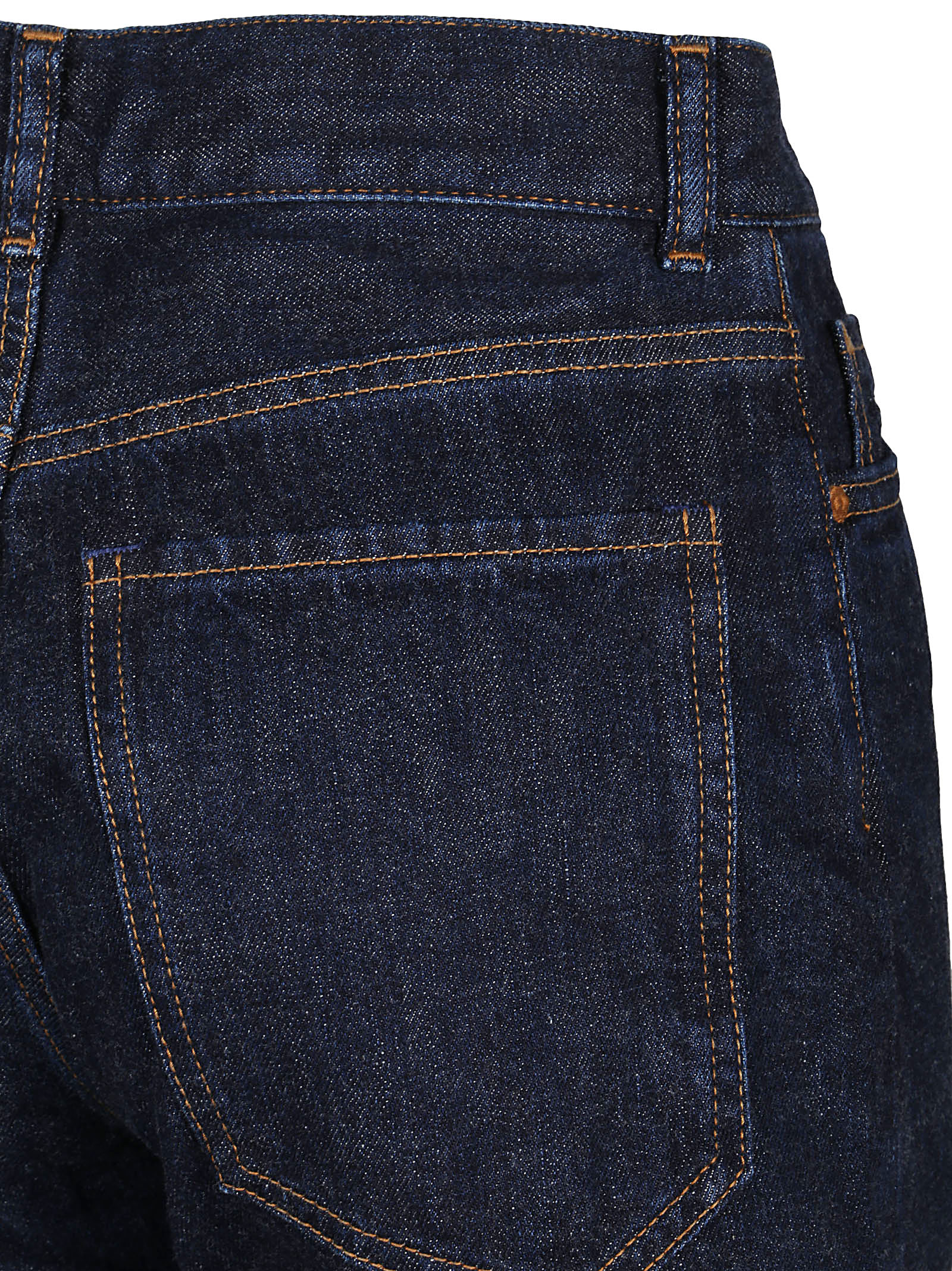 Straight-Leg Mid-Rise Jeans