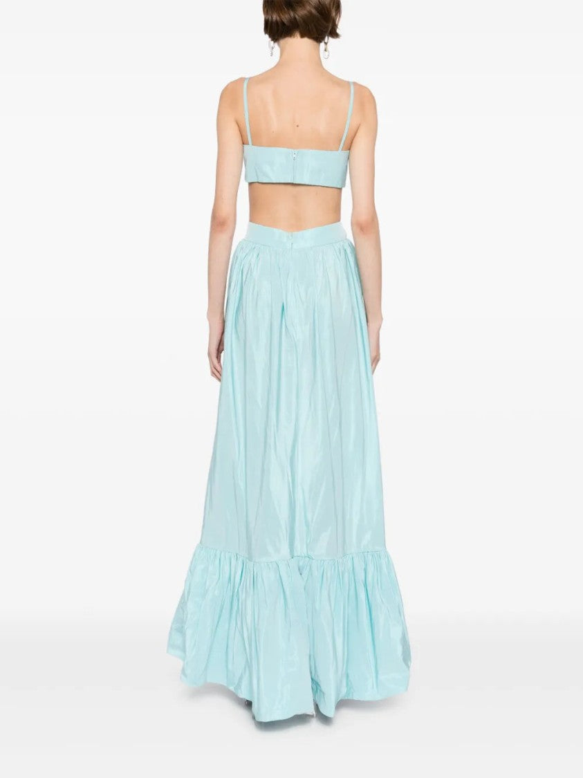 Taffeta Midi Dress