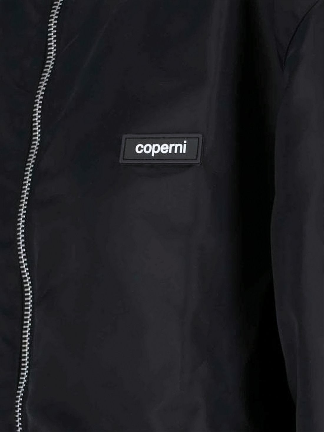 Black High-Collar Casual Jacket
