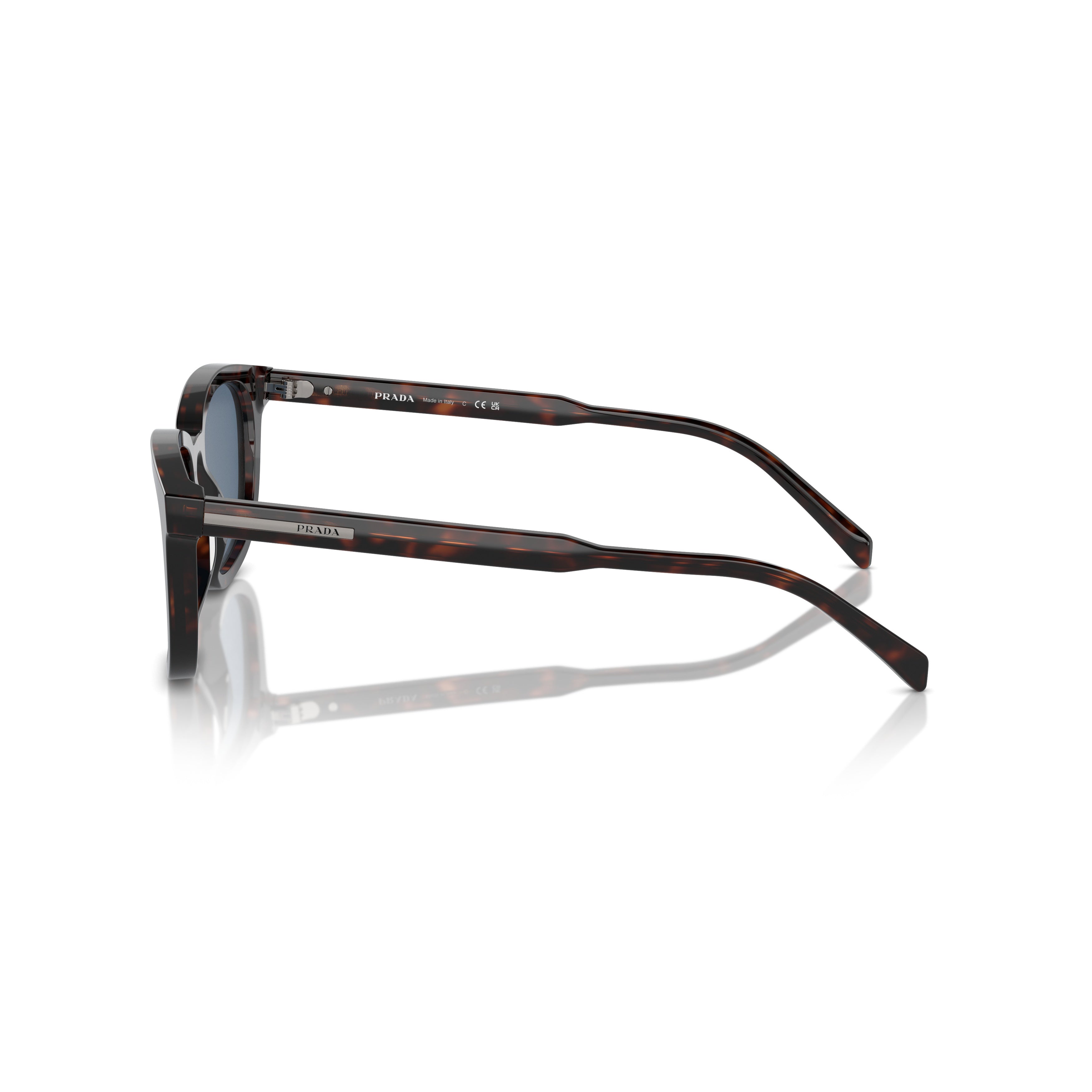 0pr A21s Tortoiseshell Acetate Square Frame Sunglasses