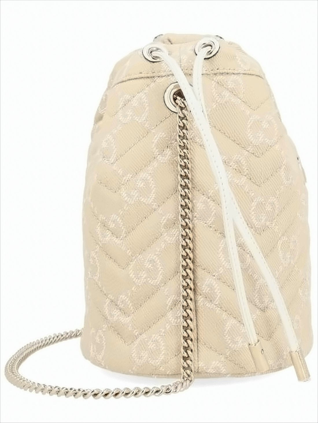 Quilted Crossbody Bag with Chain Strap